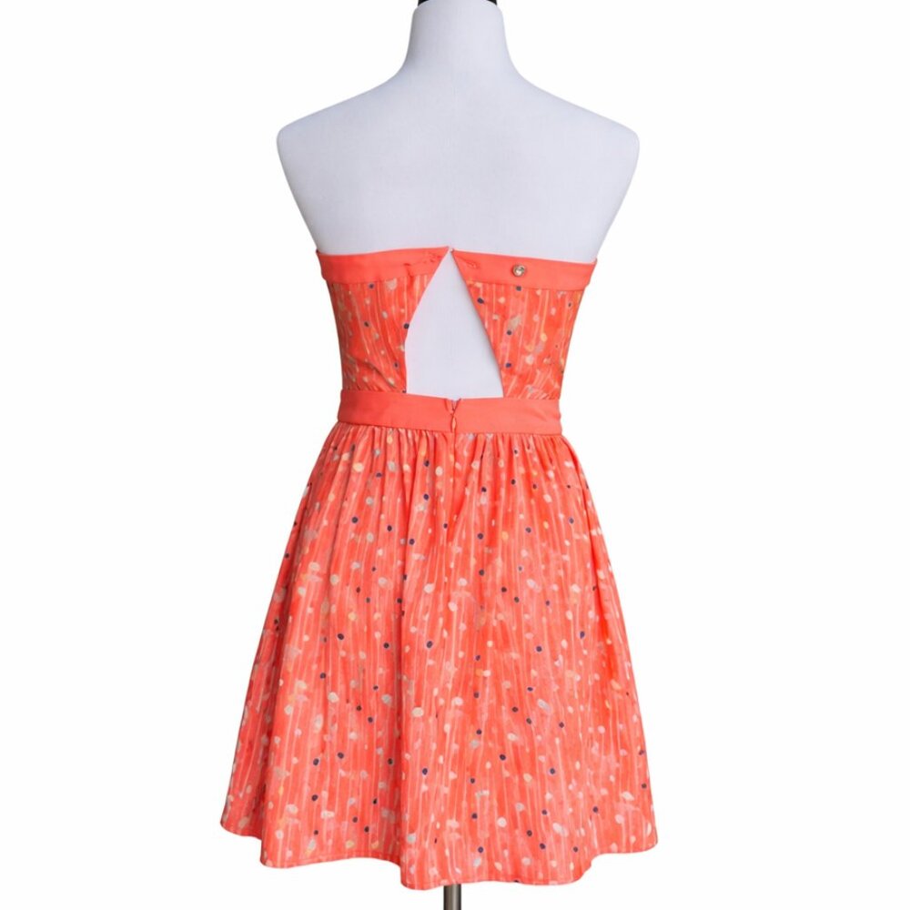 UO Kimchi Blue Sweetheart Polka Dot Sundress w/ Pockets 2 - Picture 5 of 7